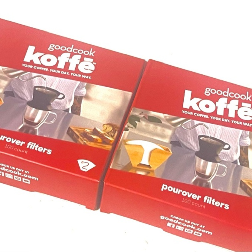 Offer pour over filters bundle by Goodcook Pourover Filters